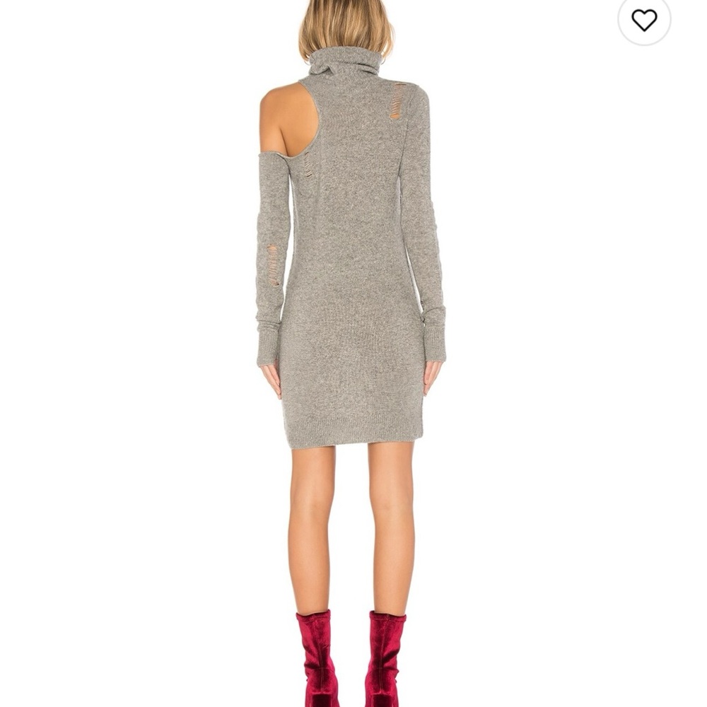 Sweater Dress in Heather Grey